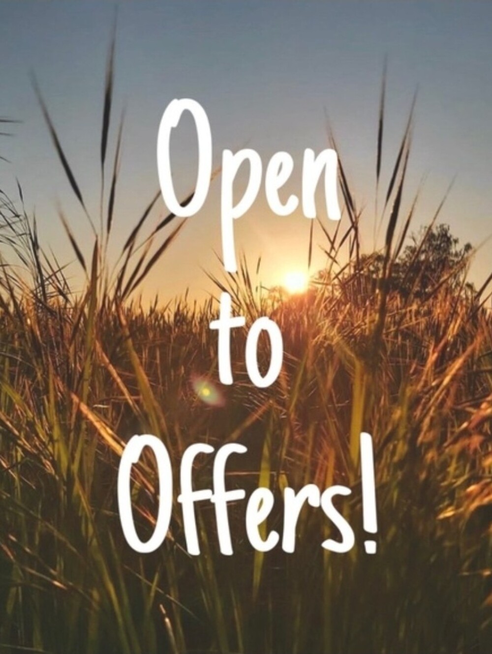 Open To Offers